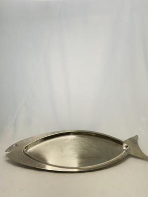 TRAVESSA INOX PEIXE G - LOCAÇÃO 